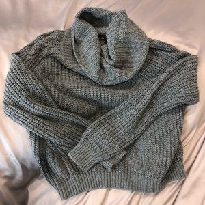 BP knit cowl neck sweater